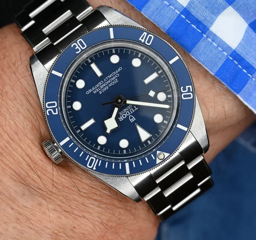 Tudor Black Bay blue