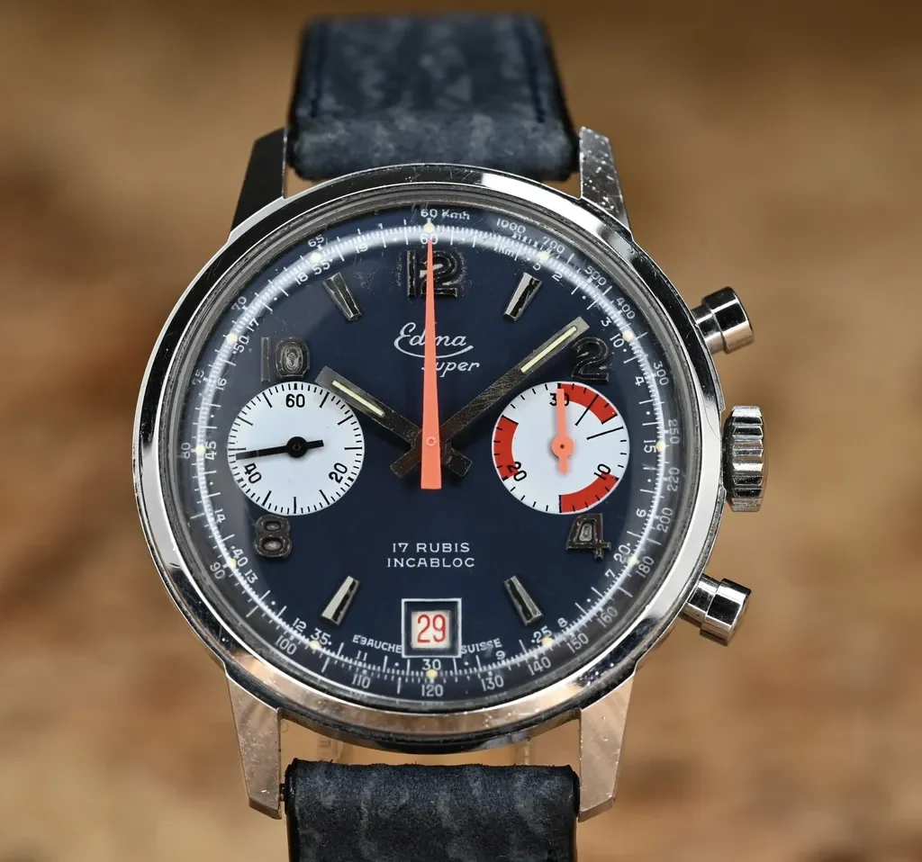 EDMA Chronograph blue