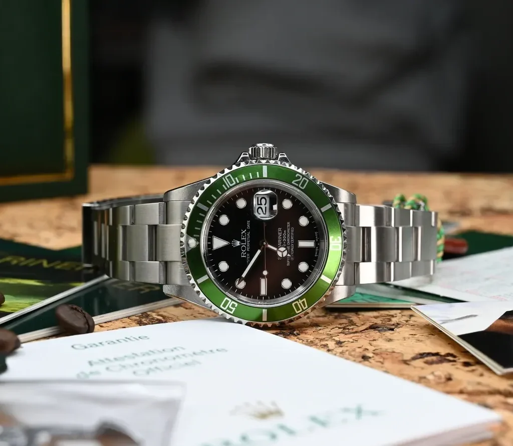 Rolex Submariner 16610LV NOS Unworn Stickers and Full Set!