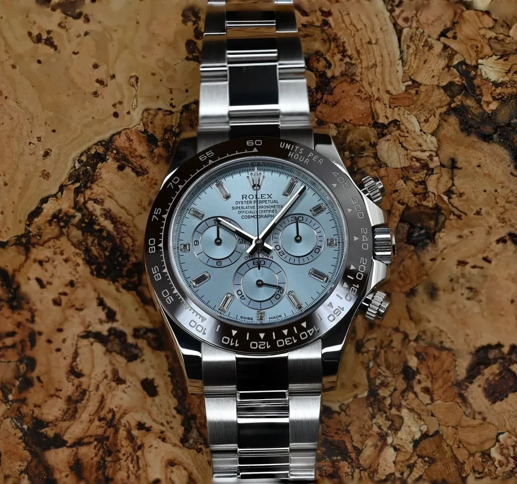 Rolex Cosmograph Daytona Platinum Baguette Dial 2017!